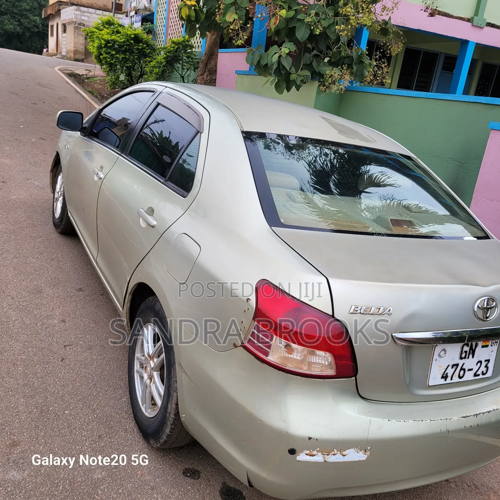 Toyota Belta 2007 Green