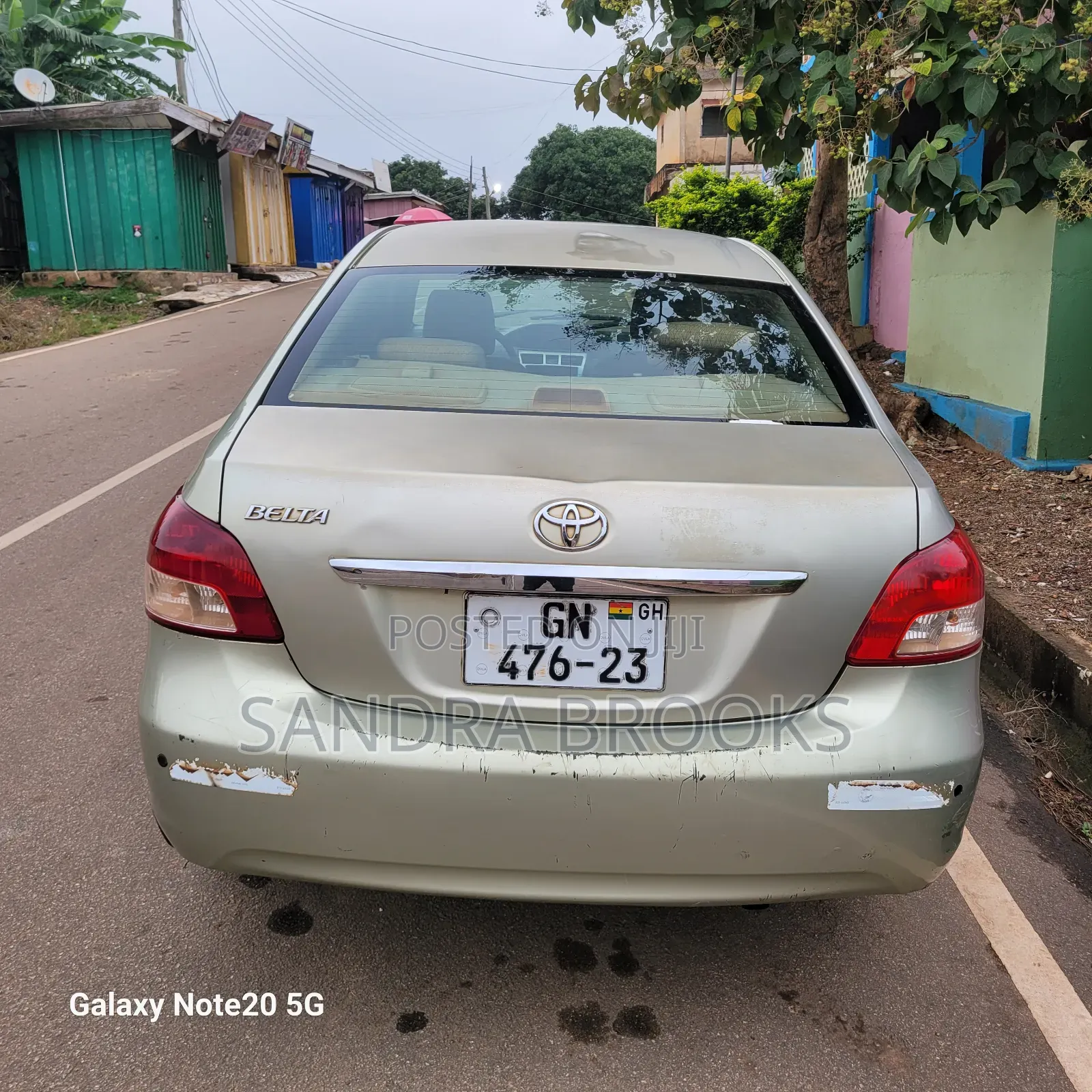 Toyota Belta 2007 Green