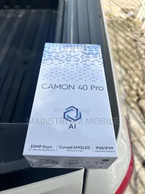 New Tecno Camon 40 Pro 5G 256 GB Black