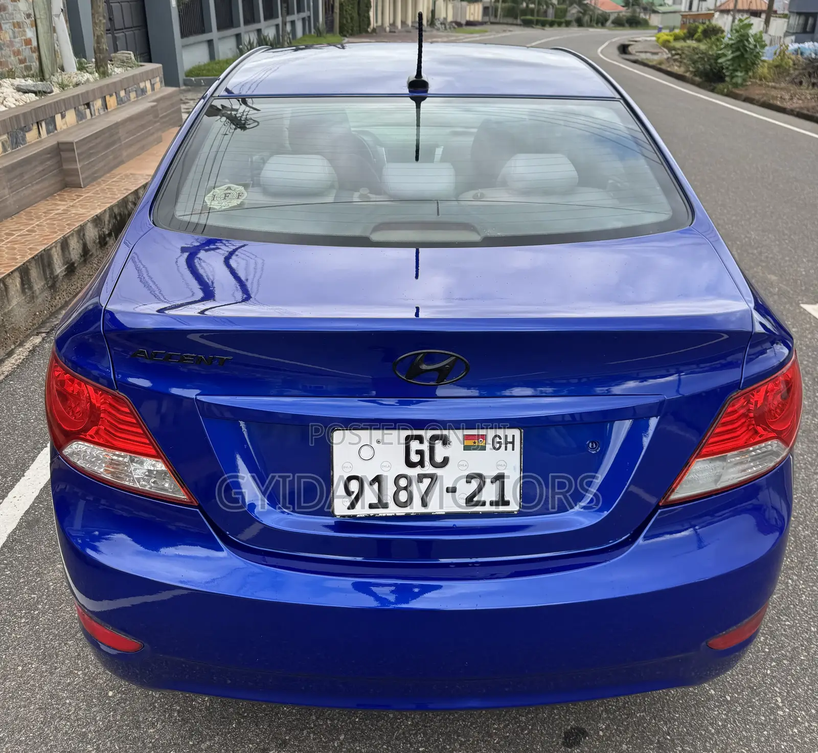 Hyundai Accent GLS 2013 Blue