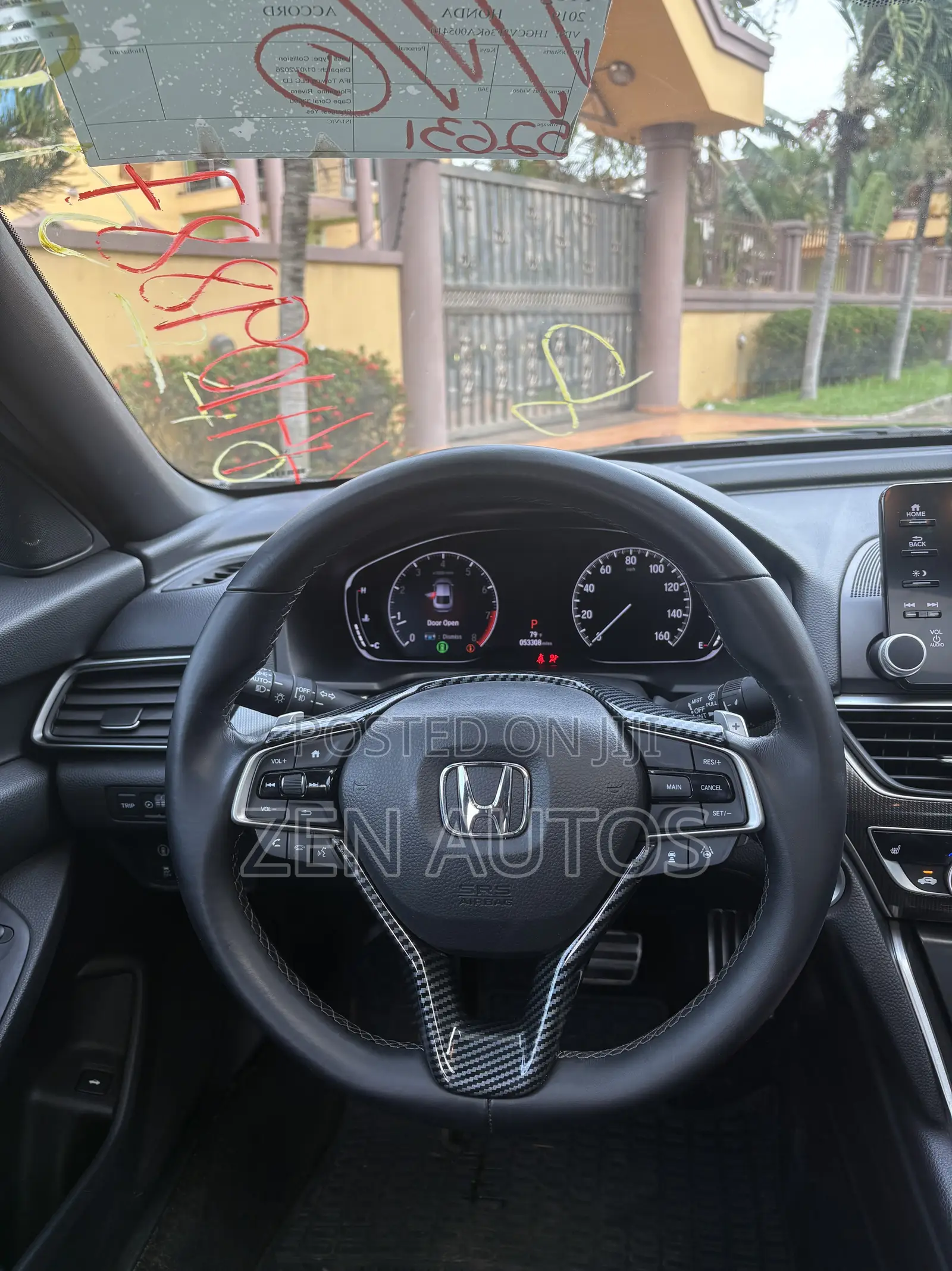 Honda Accord Sport (2.0L 4cyl Turbo 6M) 2019 Gray