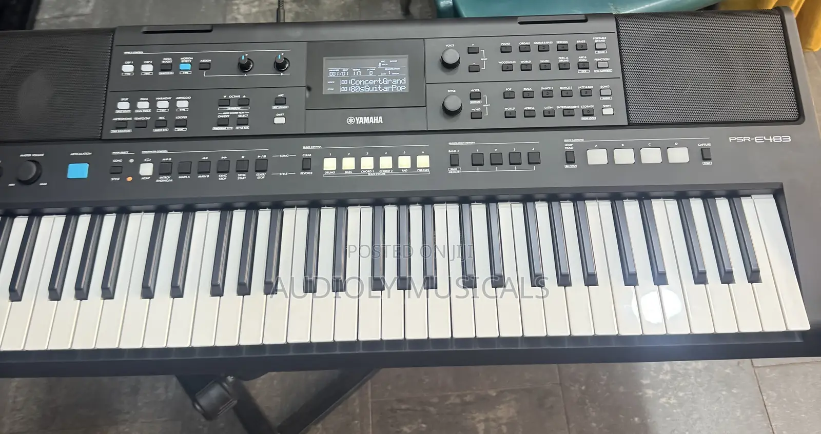 Yamaha New Edition PSR “E” 483 Keyboard