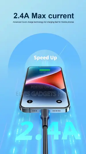 Pd3ow Mfi Certified Fast Charger Usb-C to Lightning Fast Cable