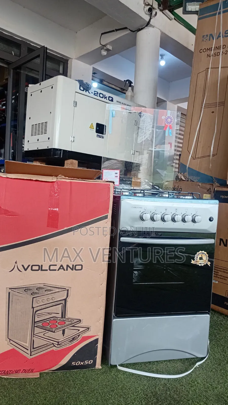 High-Performance Volcano 4 Burner Cooker