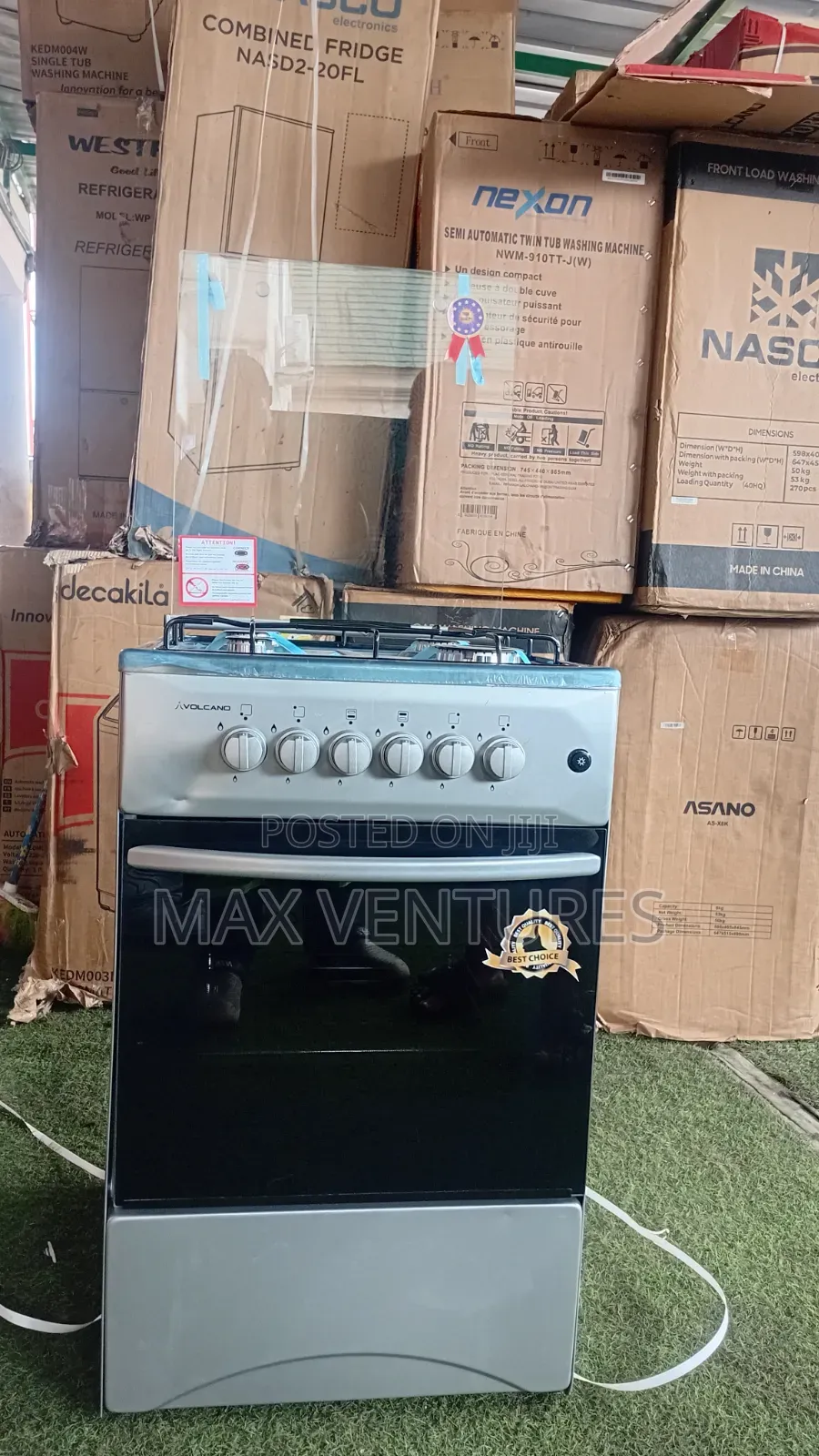 High-Performance Volcano 4 Burner Cooker