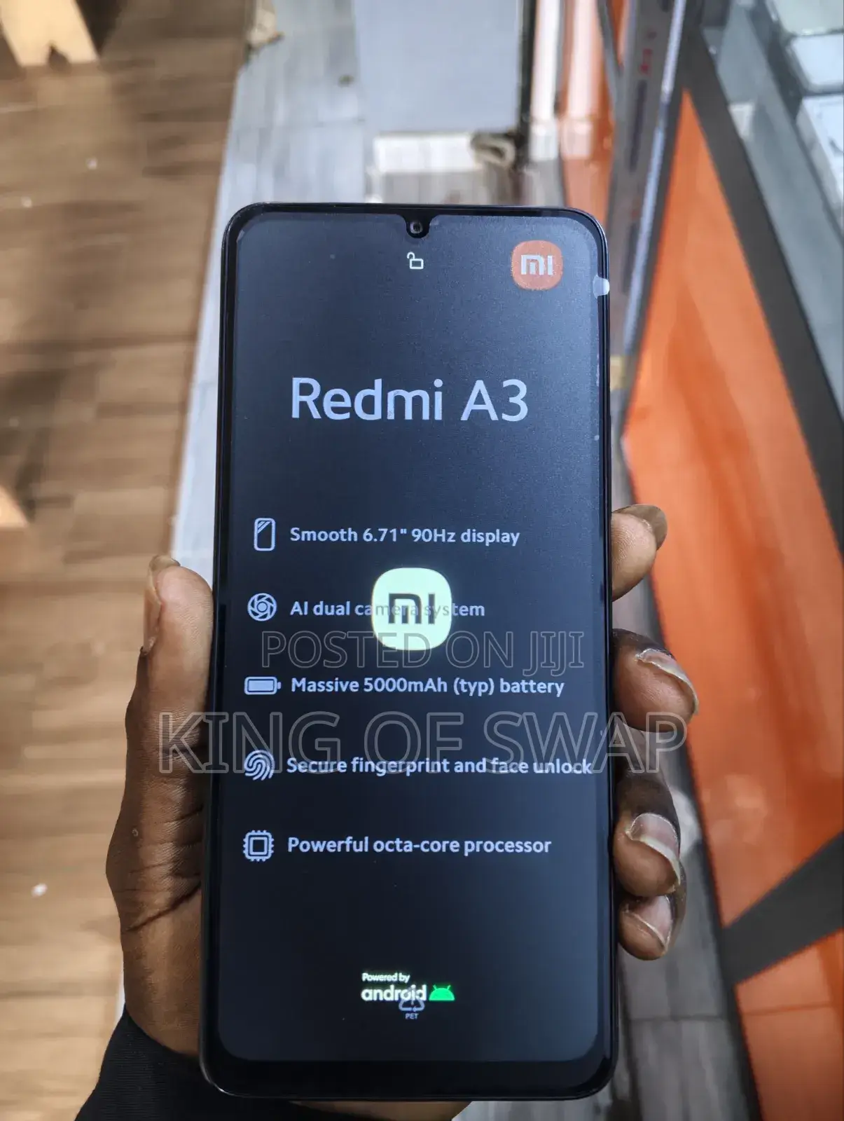 New Xiaomi Redmi A3 128 GB Black