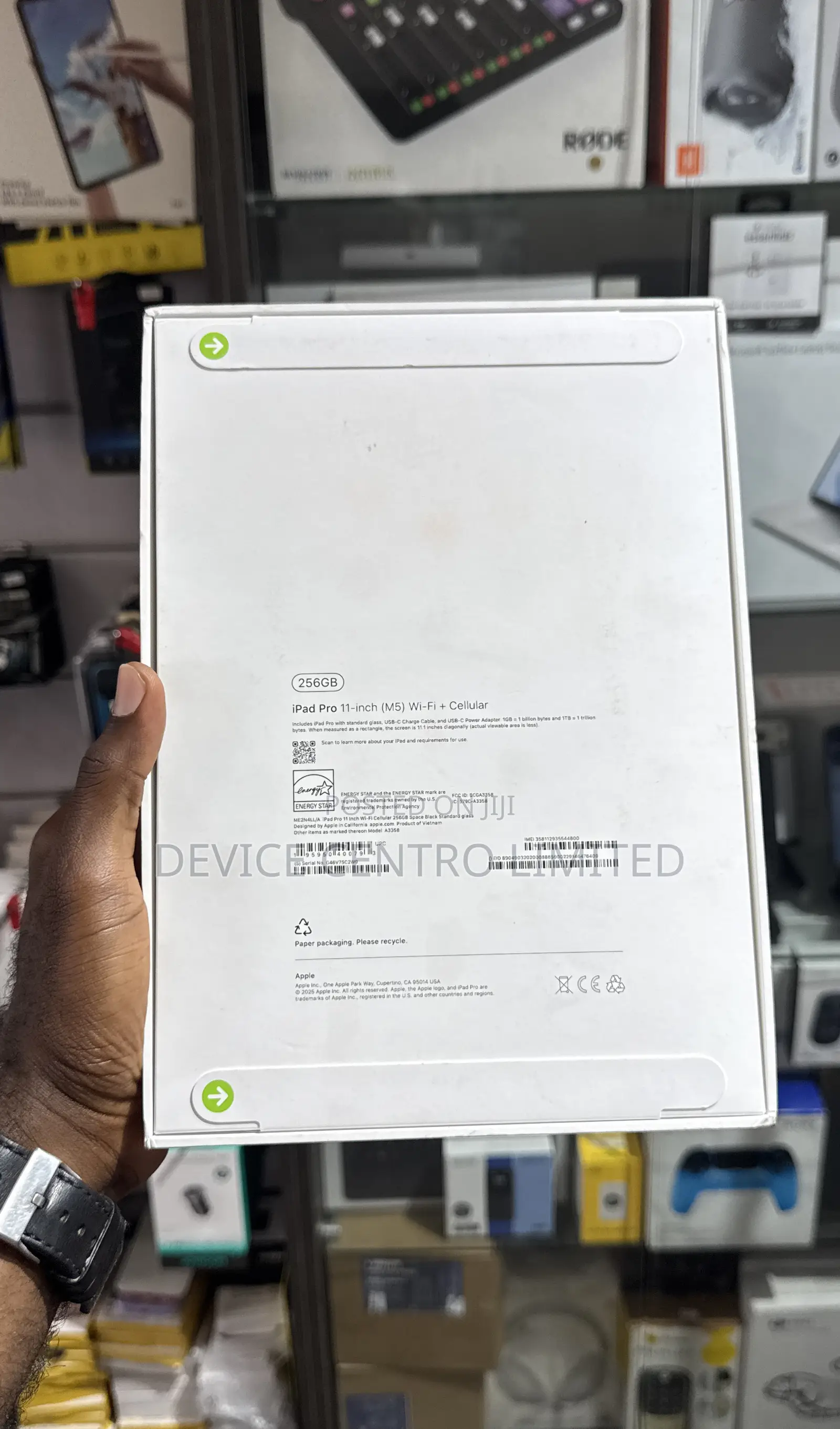 New Apple iPad Pro 11 (2025) 256 GB Black