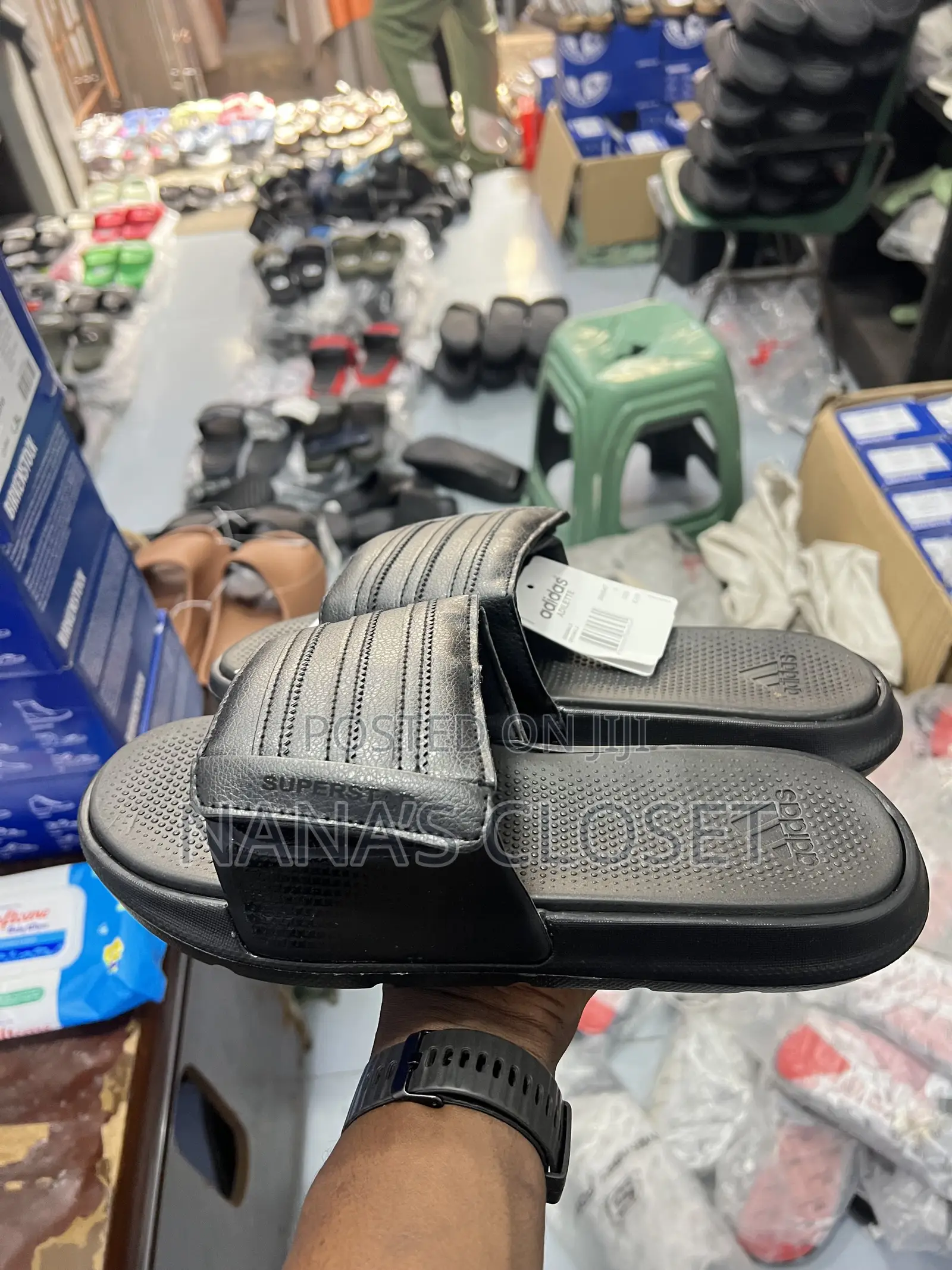 Adidas Adilette Superstar Slides