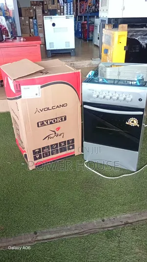 Heavy-Duty Volcano Cooker – 3 Gas Burners + 1 Electric Plate