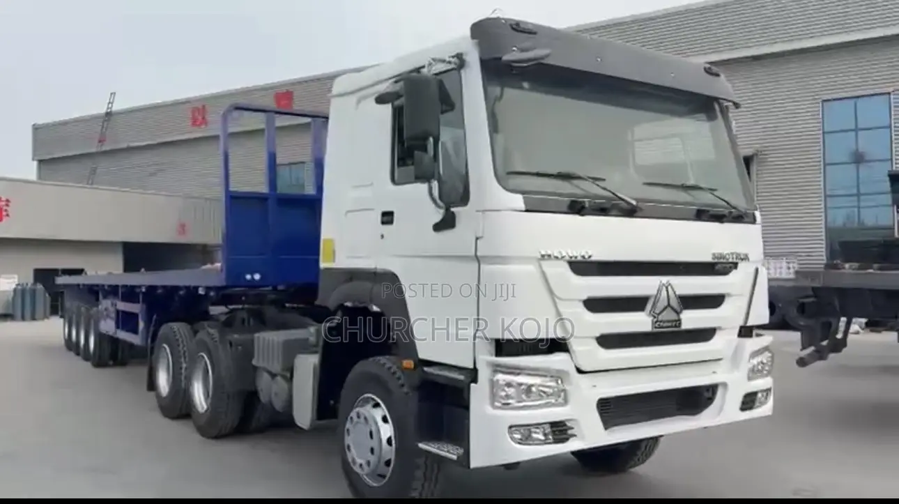 Howo Truck Head With Trailer