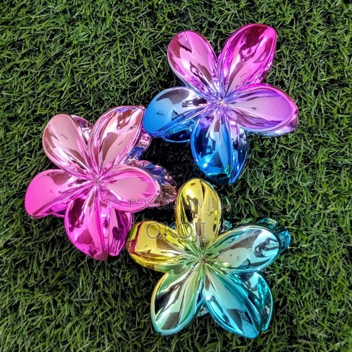 Floral Claw Clip
