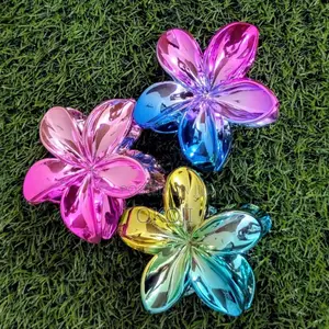 Floral Claw Clip