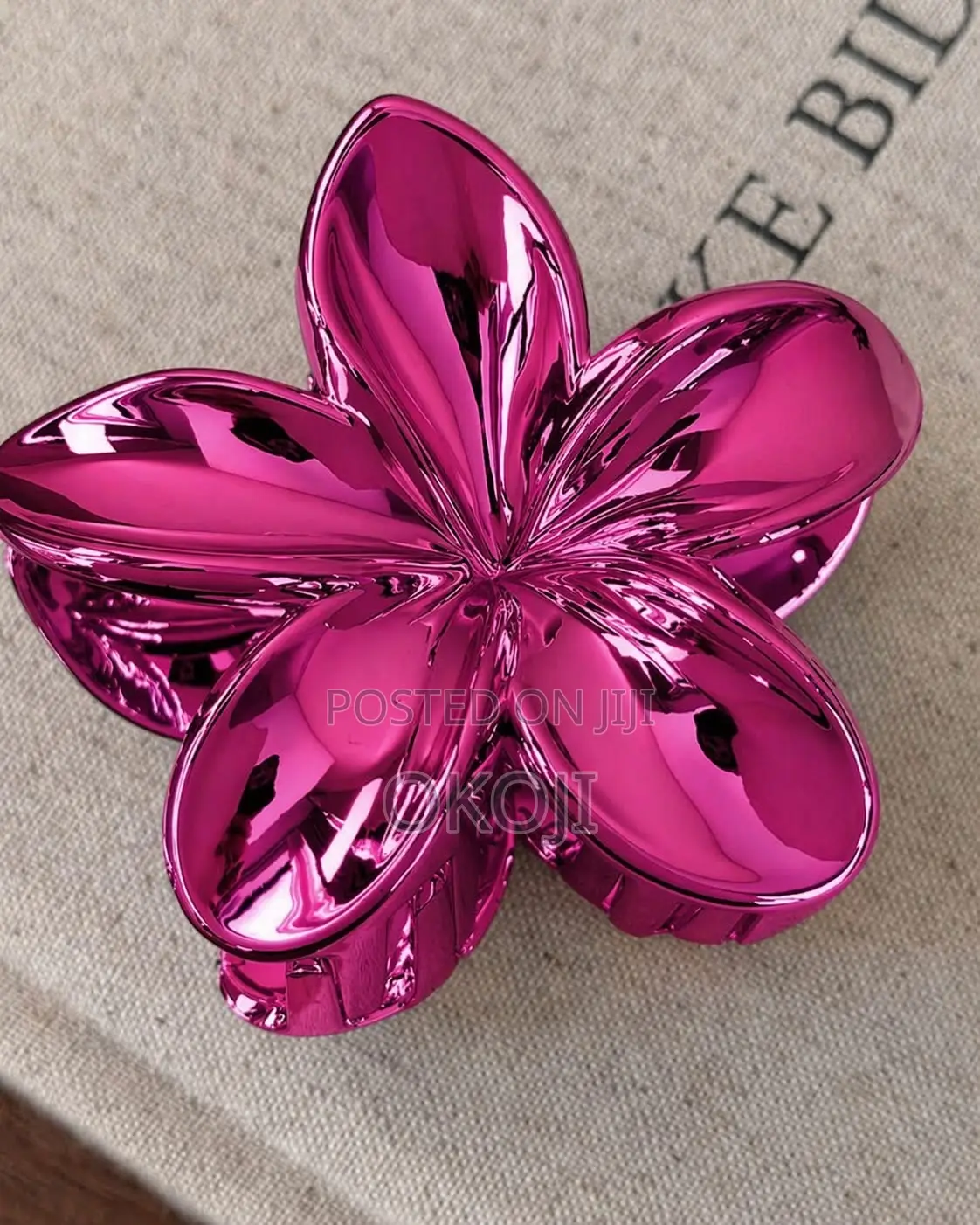 Floral Claw Clip