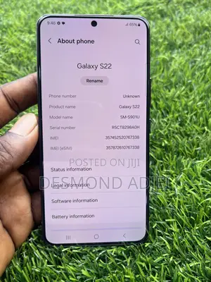 Samsung Galaxy S22 5G 128 GB Black