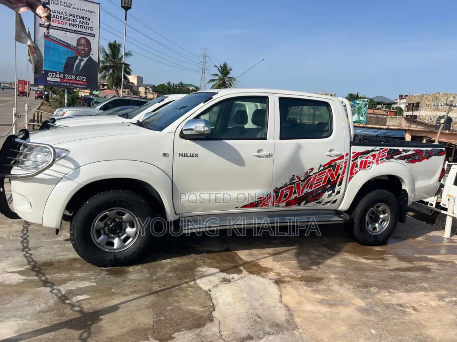 Toyota Hilux 2012 White