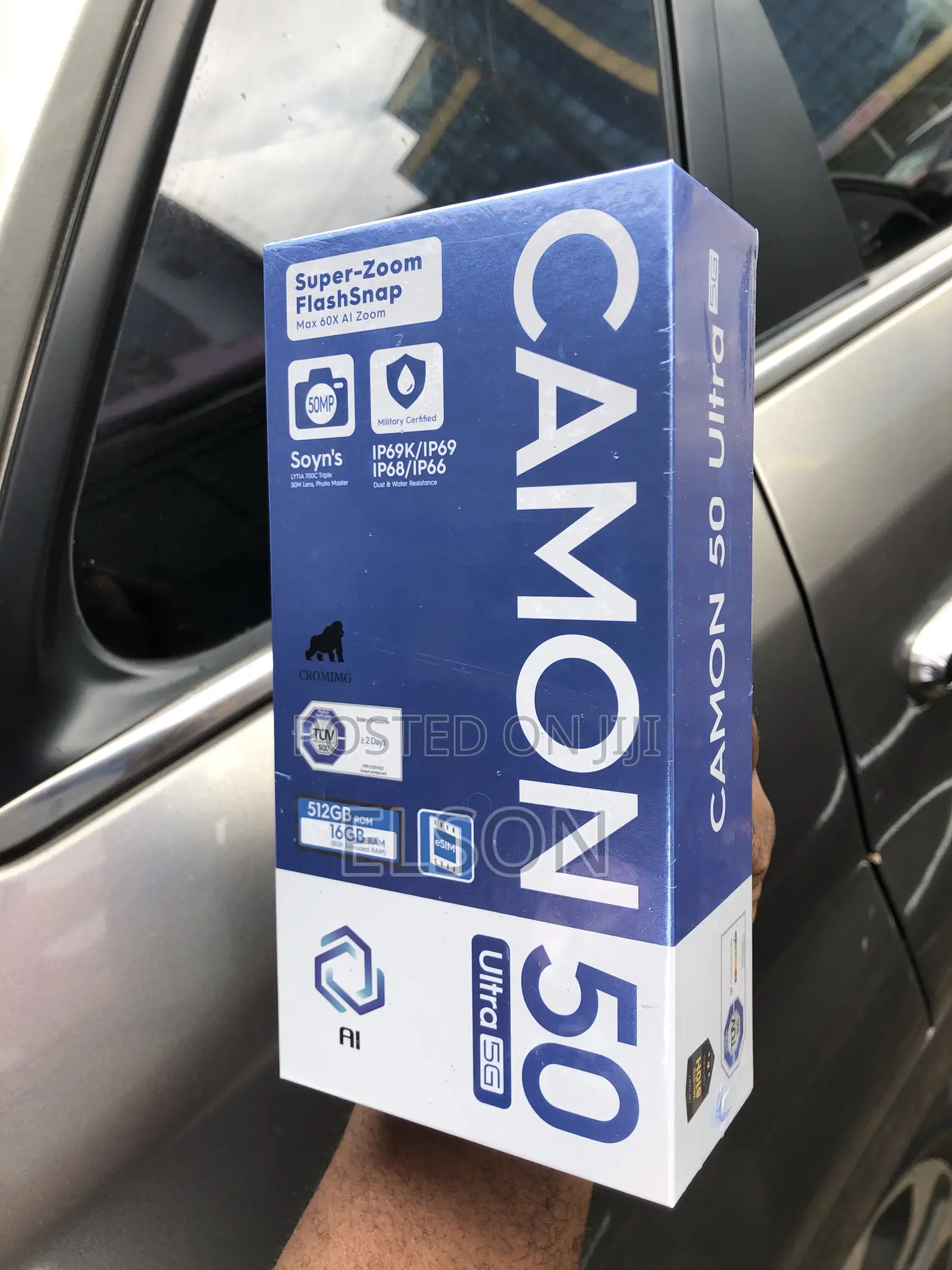 New Tecno Camon 50 Ultra 512 GB Black