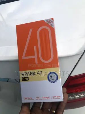 New Tecno Camon 40 Pro 5G 256 GB Black