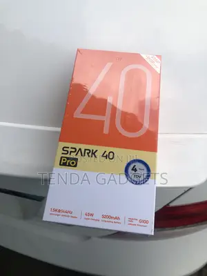 New Tecno Camon 40 Pro 5G 256 GB Black