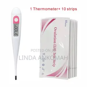 Ovulation Kit Digital Basal Thermometer With Lh Ovulation Test Strips