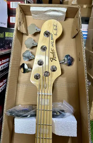 Fender Active - 5 String Jazz Bass Guitar (Blue Burst)