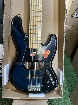 Fender Active - 5 String Jazz Bass Guitar (Blue Burst)
