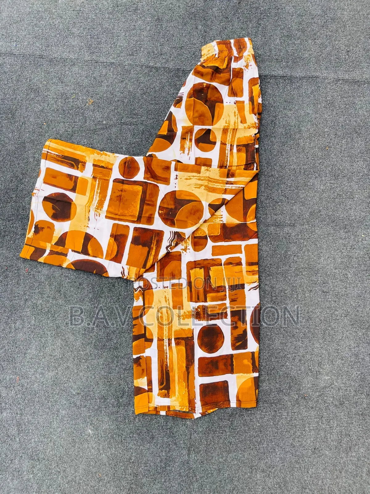 Ladies Pallazo Ankara Trouser
