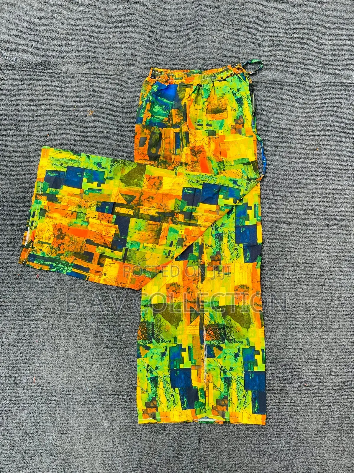 Ladies Pallazo Ankara Trouser