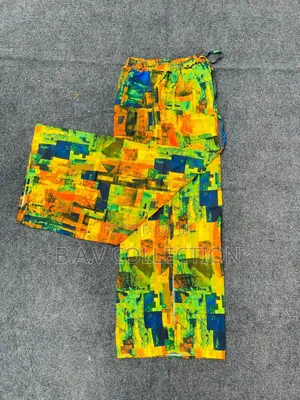 Ladies Pallazo Ankara Trouser