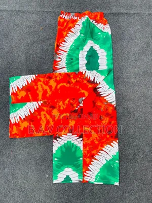 Ladies Pallazo Ankara Trouser