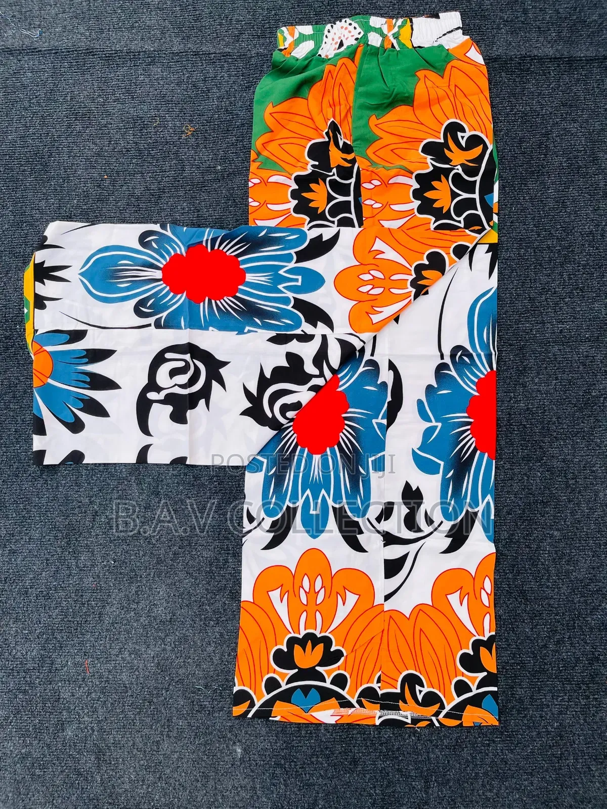 Ladies Pallazo Ankara Trouser