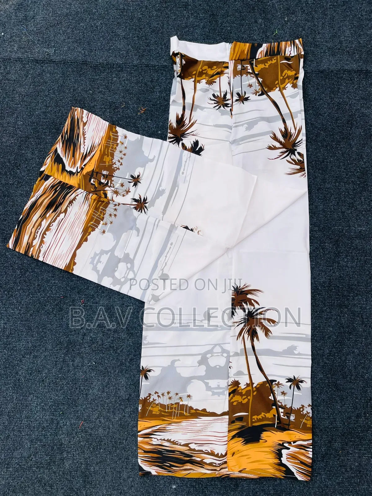 Ladies Pallazo Ankara Trouser