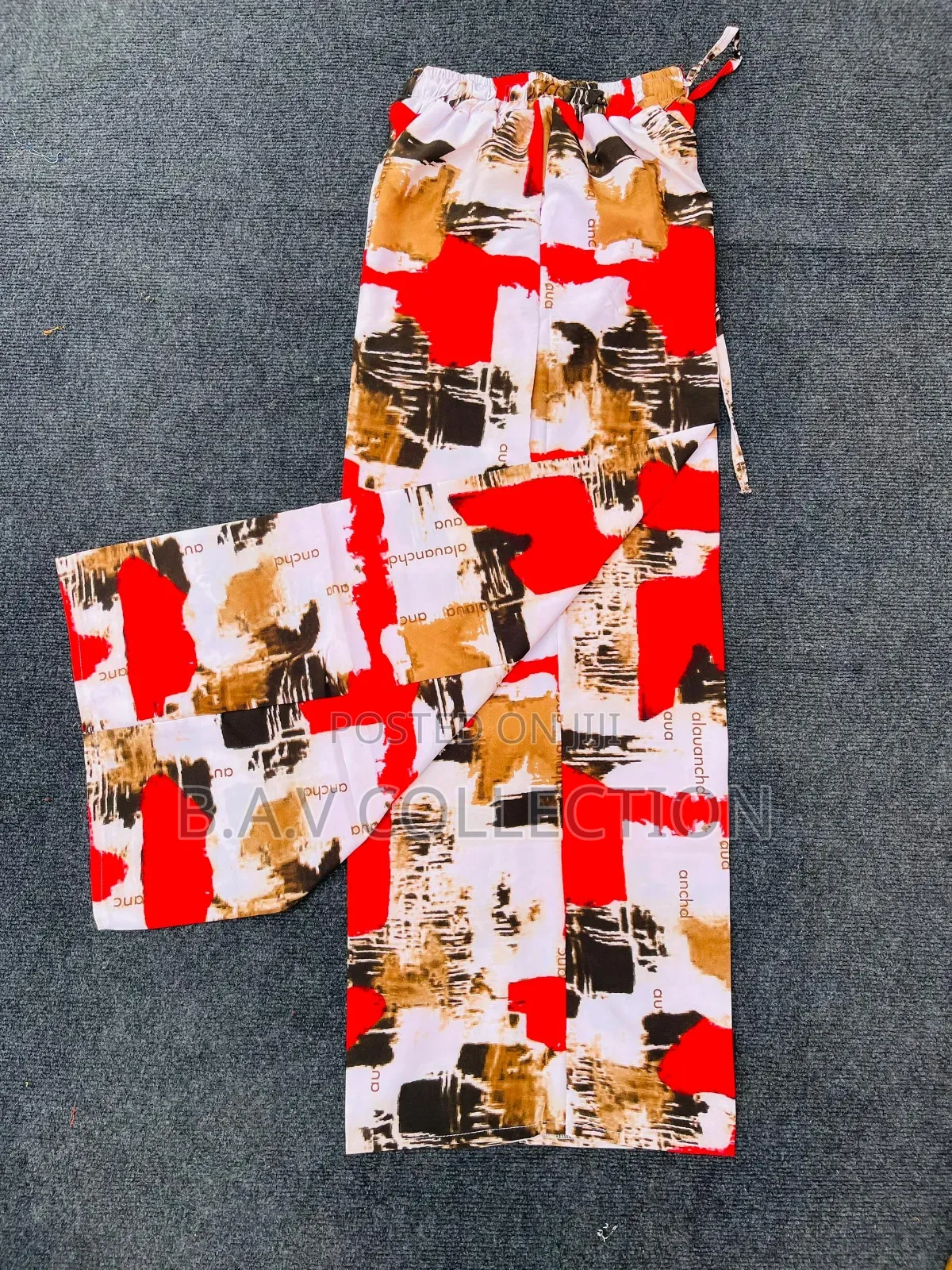 Ladies Pallazo Ankara Trouser