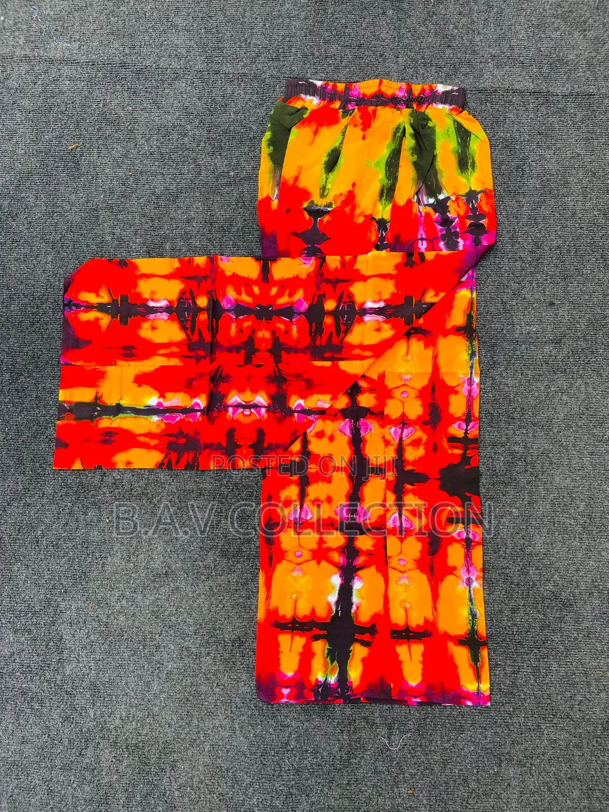 Ladies Pallazo Ankara Trouser