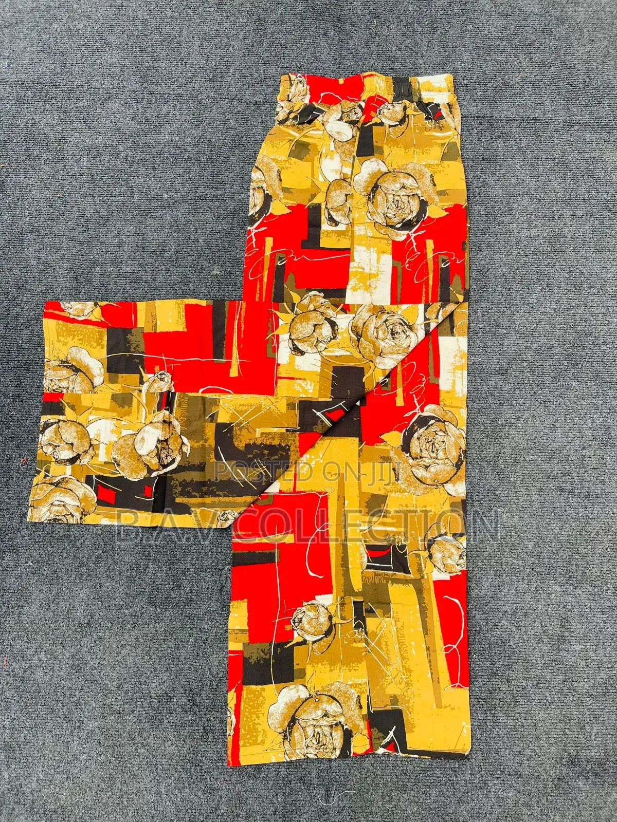 Ladies Pallazo Ankara Trouser