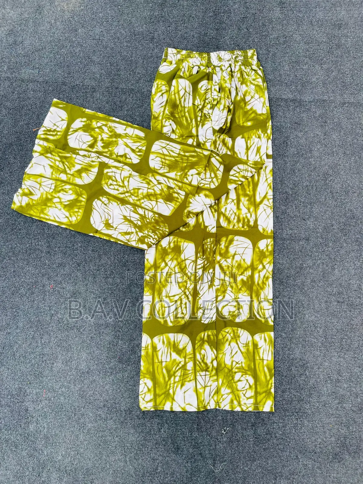 Ladies Pallazo Ankara Trouser