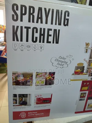 Chef U Spraying Kitchen for Kids (Height Is 103cm) 108 Accessories