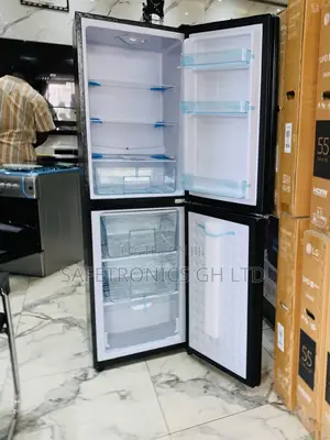 Perfect New Nasco Nasd2-24fl 196litre Double Door Bottom Refrigerator