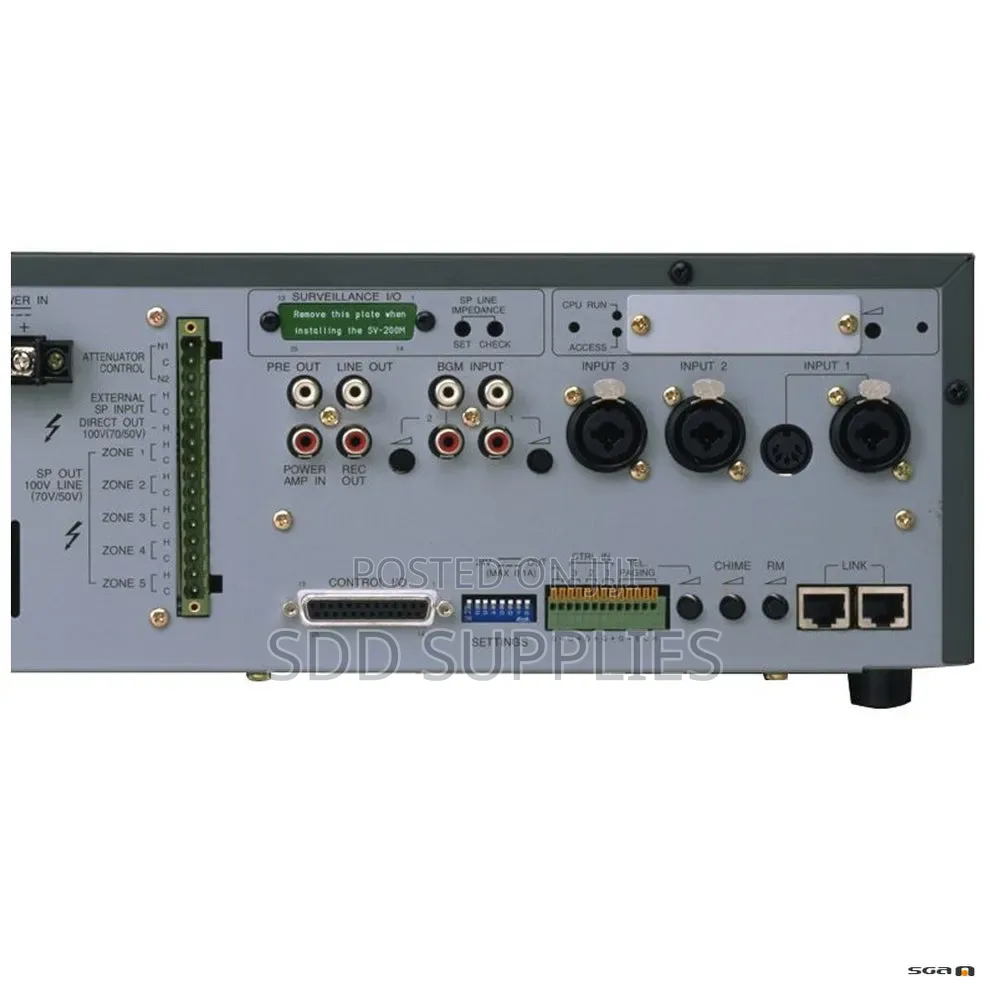High Performance Toa Vm-2240 5 Zones Mixer Amplifier