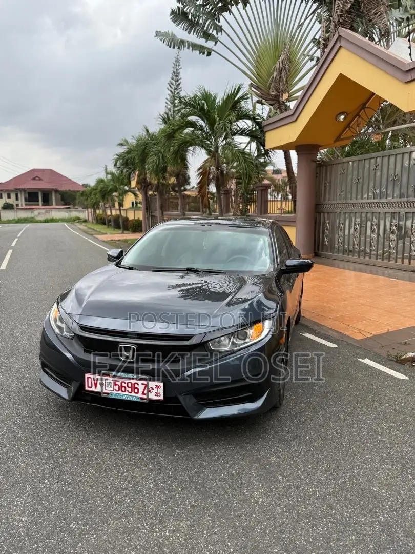 Honda Civic EX Sedan 2018 Black