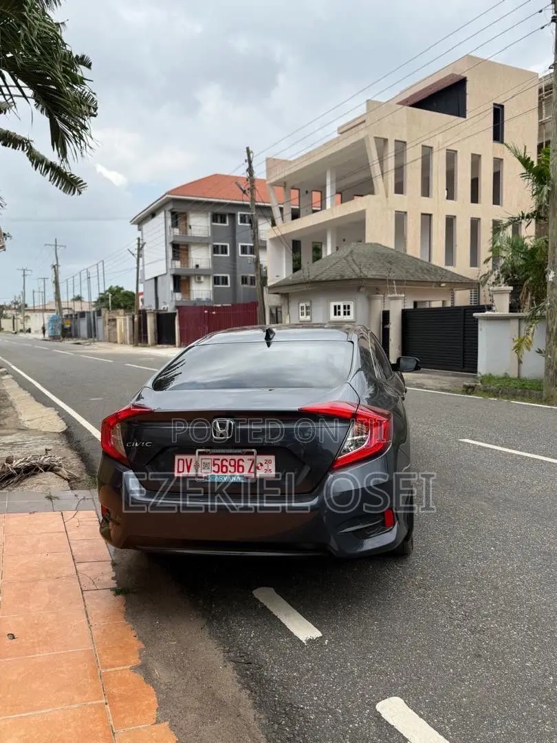 Honda Civic EX Sedan 2018 Black
