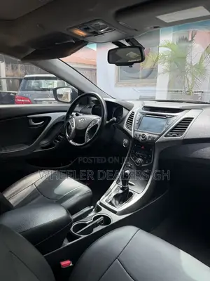 Hyundai Elantra Limited 4dr Sedan (1.8L 4cyl 6A) 2014 Gray