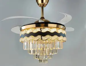 Gold Color Fan Light