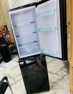 Brand New Nasco Nasd2-24fl 196litre Double Door Bottom Freezer Mirror
