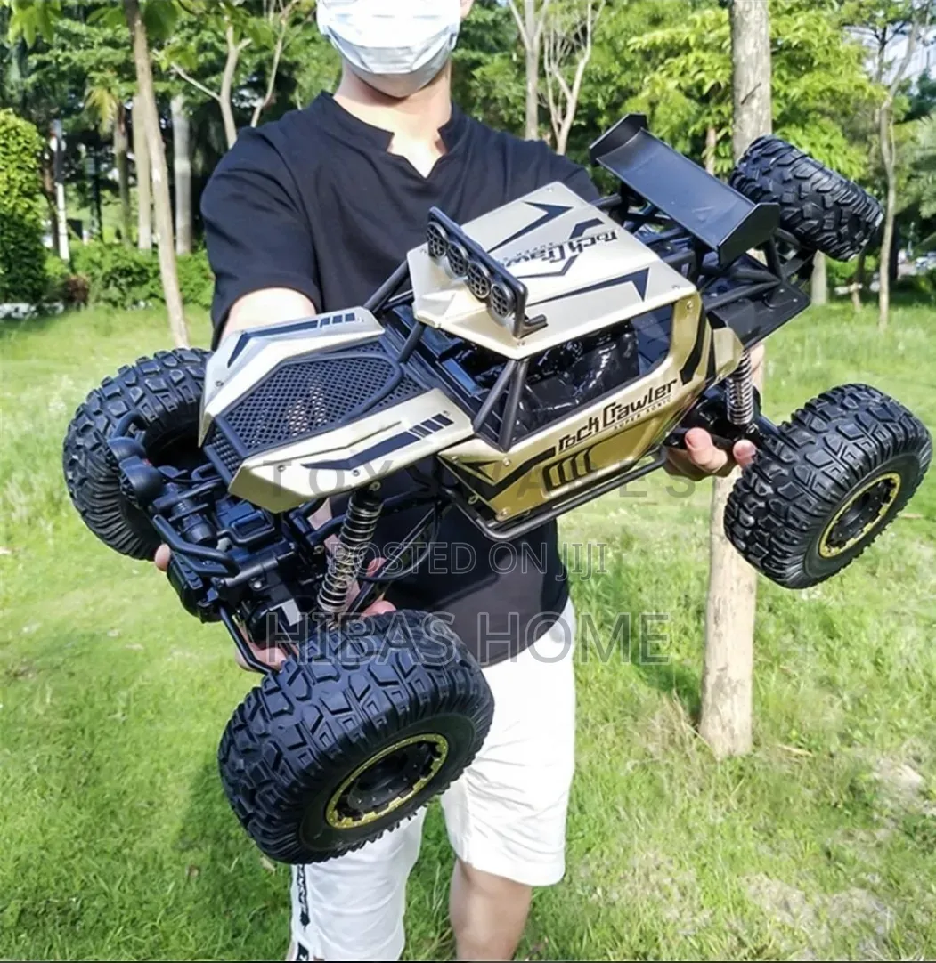 1:12 Scale Rock Crawler Rc Truck,Alloy Metal Body High-Strength Shocks