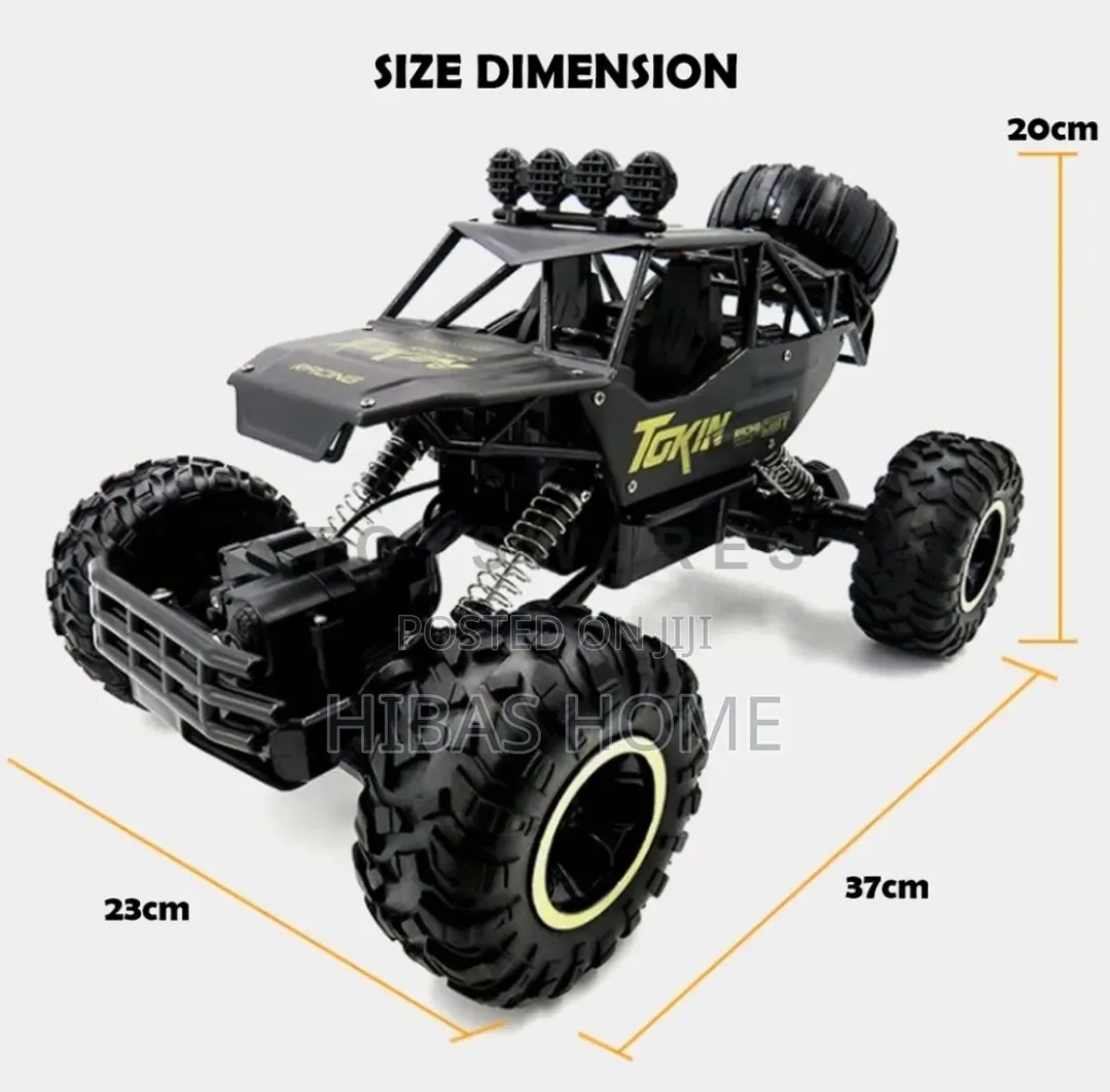 1:12 Scale Rock Crawler Rc Truck,Alloy Metal Body High-Strength Shocks