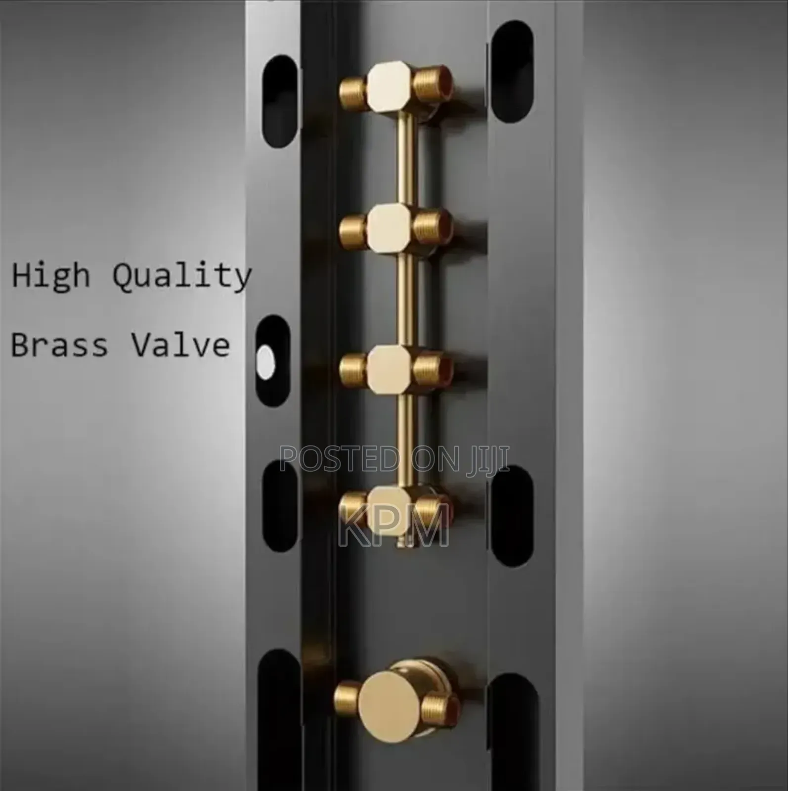 Ring Overhead Massaging Digital Shower Panel