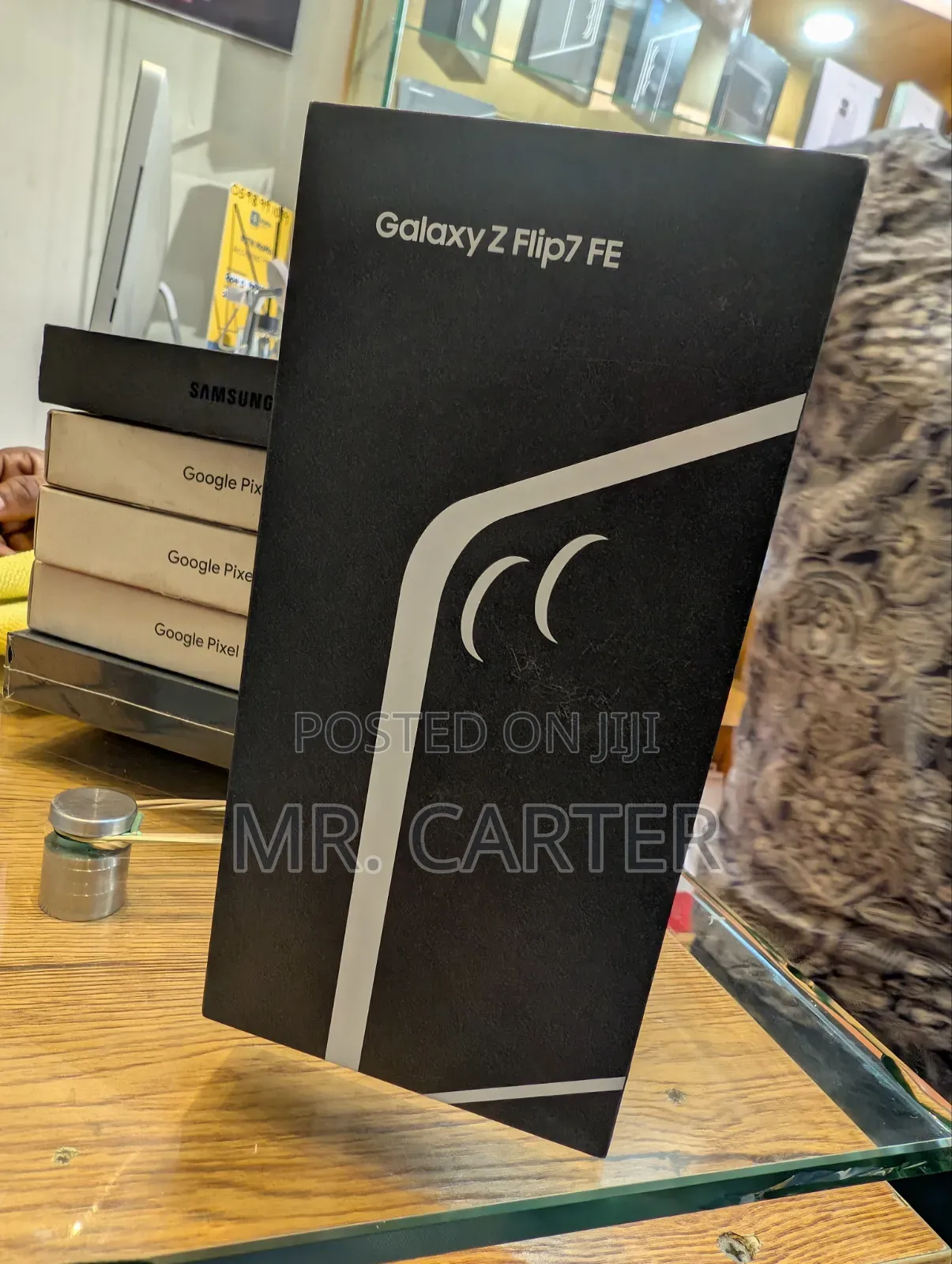 New Samsung Galaxy Z Flip7 FE 5G 256 GB Black