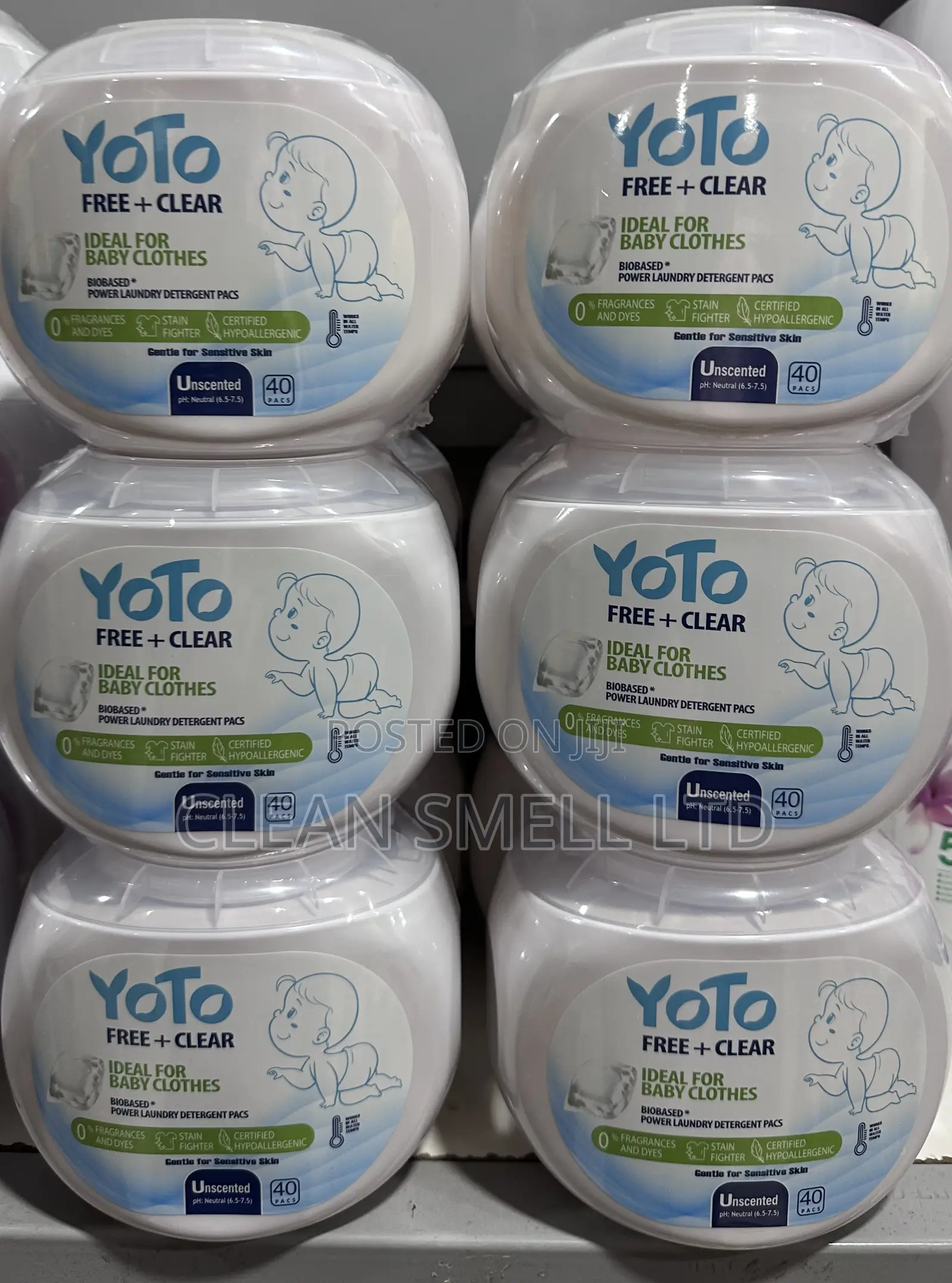 Laundry Pods - 40pcs Yoto