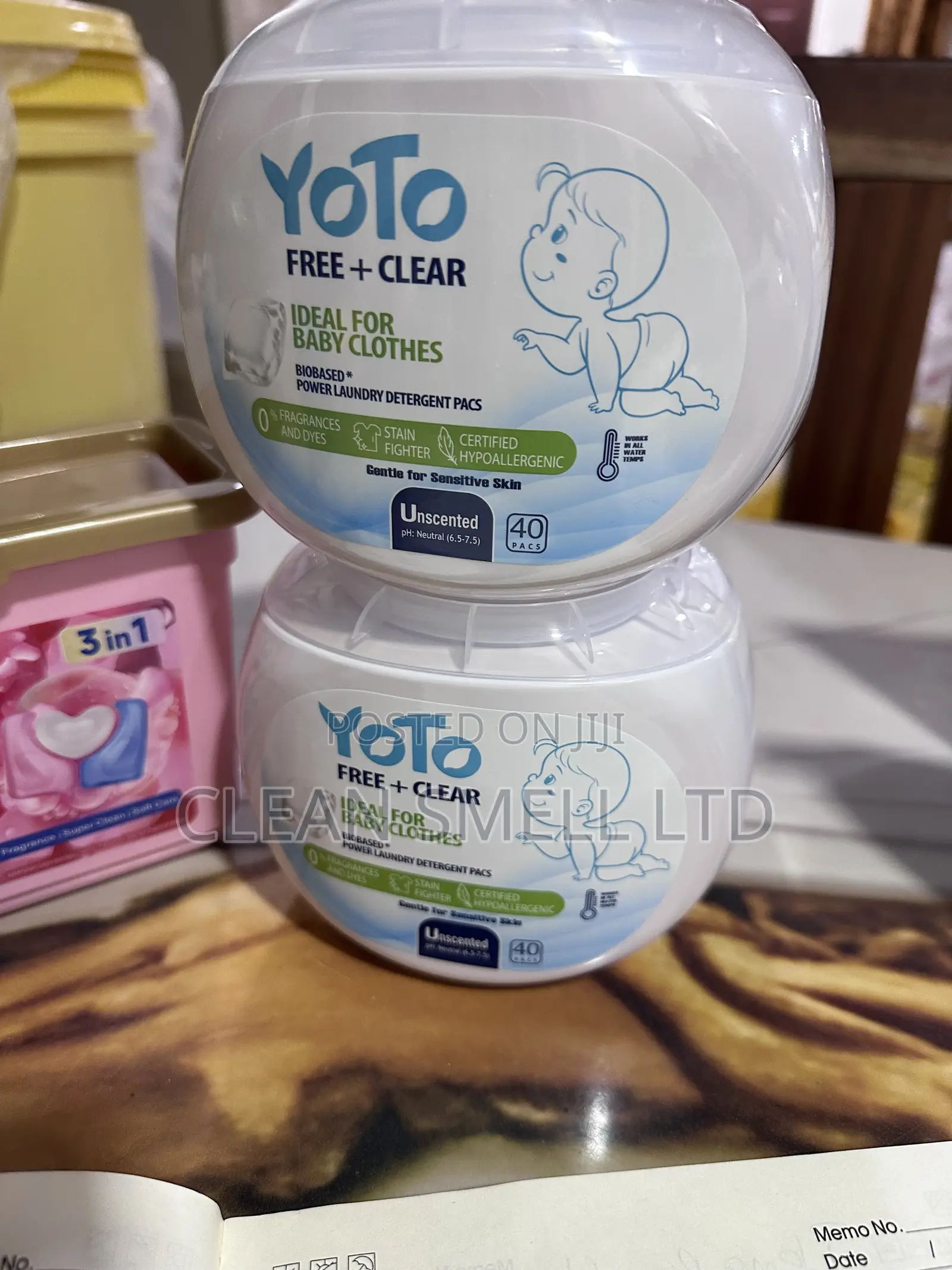 Laundry Pods - 40pcs Yoto
