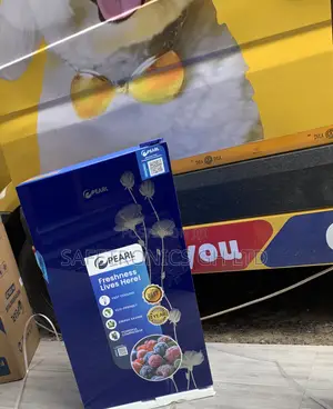 Exclusive Blue Pearl 95liters Double Door Table Top Fridge